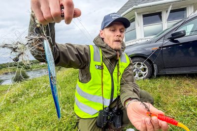 Anders skal veilede folk slik at det blir mindre av dette i Saltstraumen.